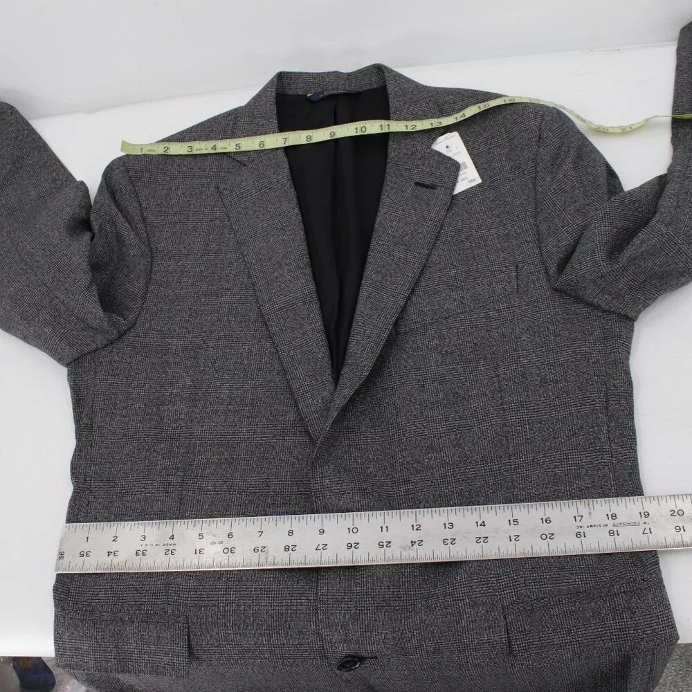 NWT Brooks Brothers Sport Coat Men's 41R Ethomas Regent 2 Button glen Plaid Wool